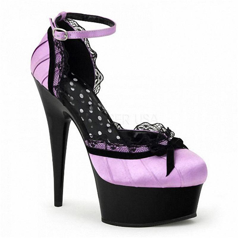 15cm Plateau Damen Braut Sexy Schuhe für Damen Hohe Absätze Große Größe 6 Zoll Fetisch Absätze Gothic Stripper Model Nachtclub Laufsteg