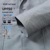 Hongdou Herren Leinenmischung UV-Schutz Sommerblazer