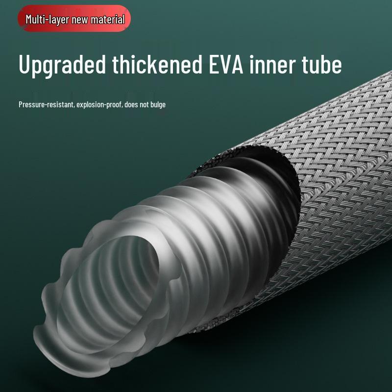 Brand New Anti-Tangle Nylon Braided Explosion-Proof Shower Hose with Universal Interface