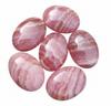 Natürliche Rhodochrosit Ovale Cabochons - Rosa & Weiße Edelsteine für die Schmuckherstellung