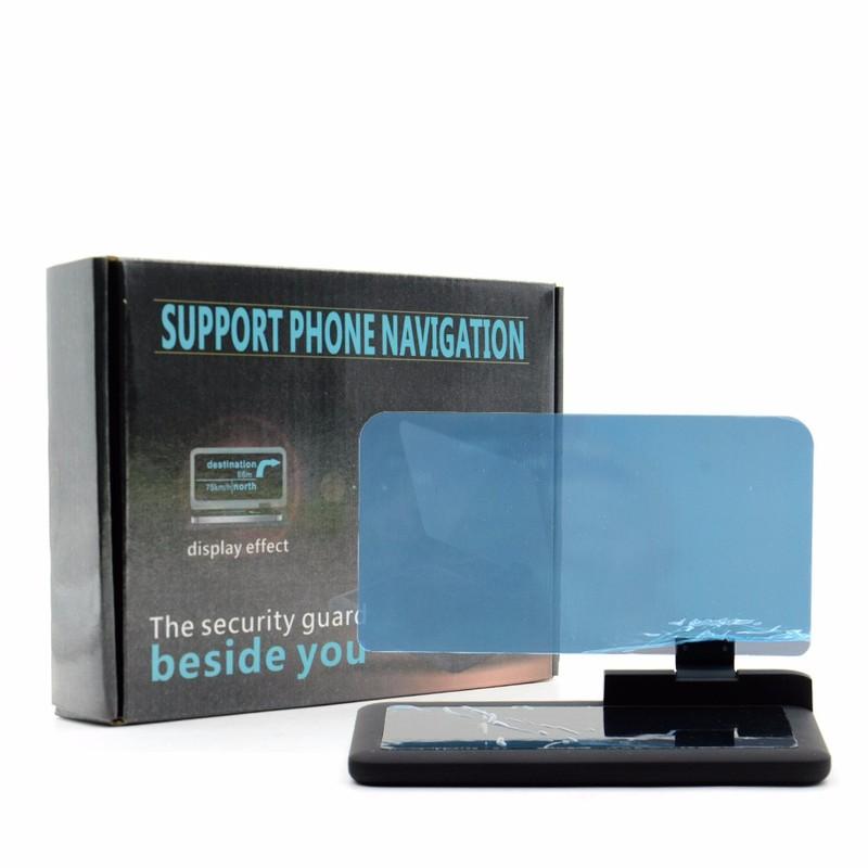 Auto HUD Halter Head-Up-Display Projektor Halterung H6 Bildschirm Telefon Navigation GPS Halter Universelles Head-Up-Display Auto Zubehör