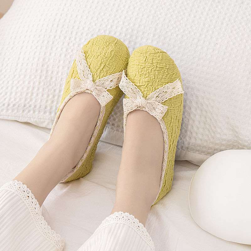 

Послеродовые туфли для заточения летние тонкие сумка весна и осень 6 мая мягкая подошва комнатные нескользящие новые тапочки для беременных 34