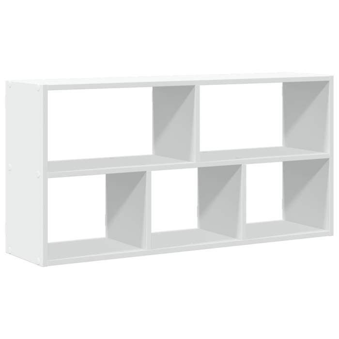 VidaXL Wall Shelf White 100x25x50 Cm Engineered Wood 853272