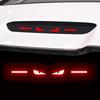 Car Sticker Brake Lights Taillight Warning Lamp Protector Sticker Carbon Fiber Covers Devil's Eye Sticker for Vehicles