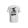 Under Armour Camiseta deportiva de manga corta con cuello redondo y estampado de logotipo para hombre Halo-Gray 1370529-015