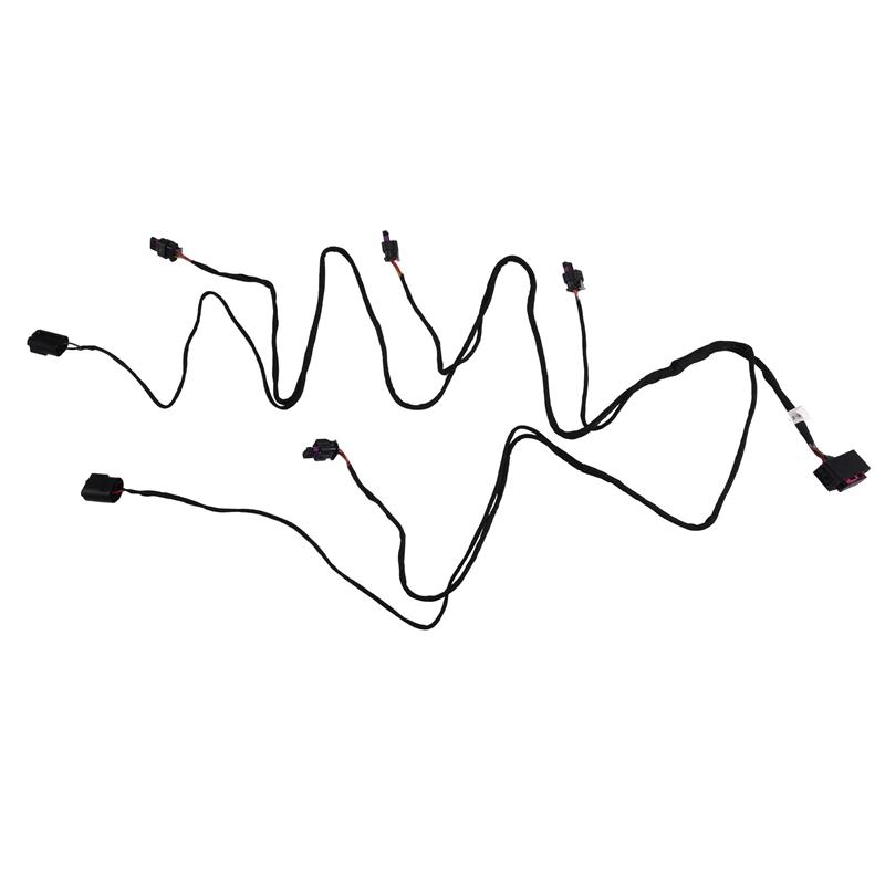 Ac29-For BMW E71 E72 X6 2007-2014 Car Rear Bumper Pdc Parking Distance Sensor Wiring Set 61129244429