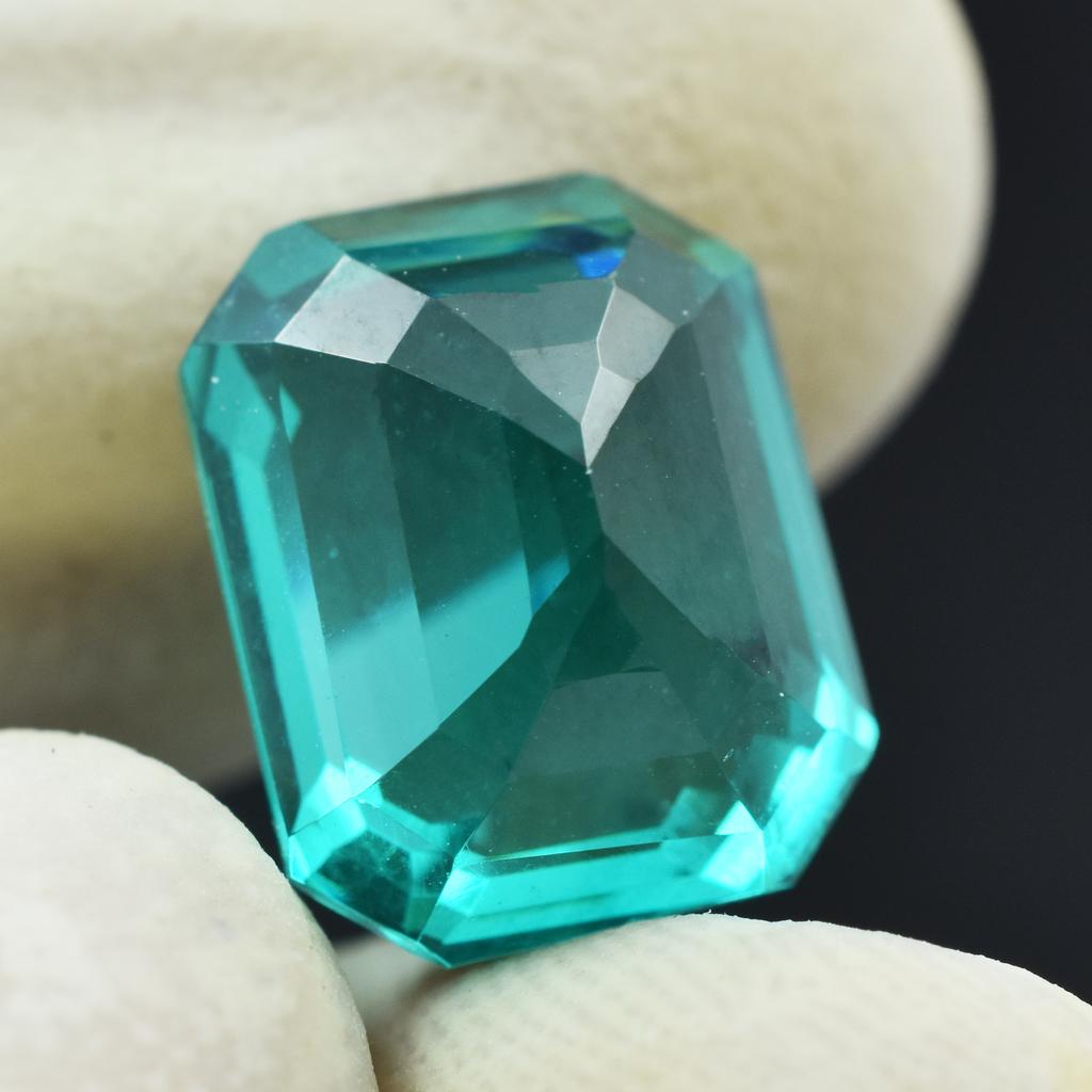 10.45 Ct Green Garnet Natural Stunning Emerald Cut Best Loose Gemstone CERTIFIED AR-1307