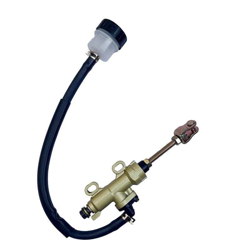 Universal Motorcycle One-line Pump Rear Brake Pump Foot Hydraulic Master Oil Cylinder Refit