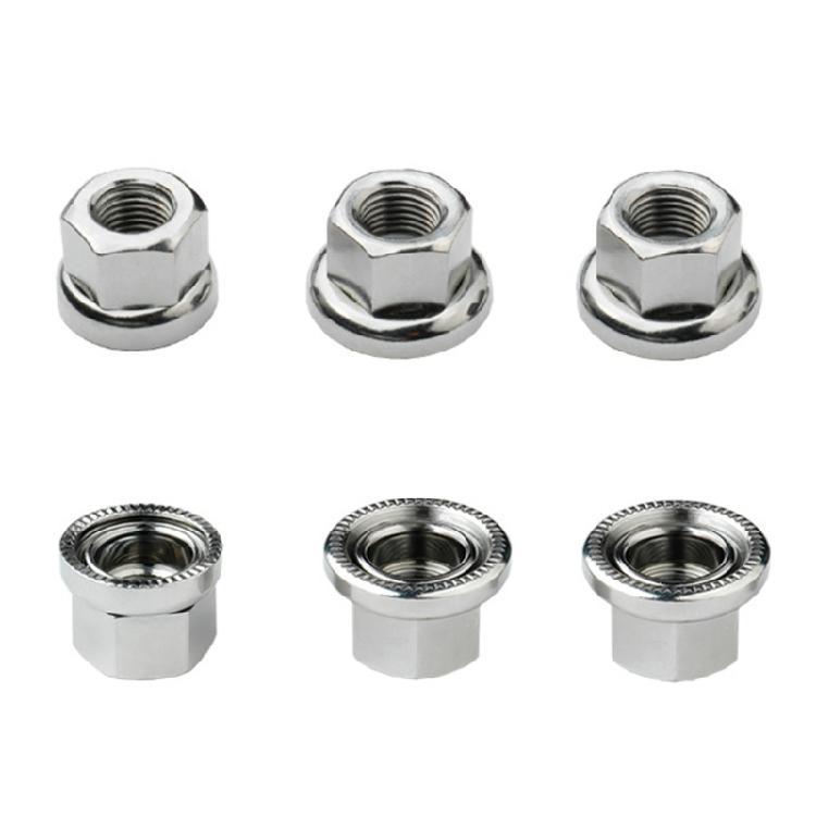 Track Nut Sizes Metric9/10/3/8-26tpi For Dead-flying Front/rear Hubs Bike Part
