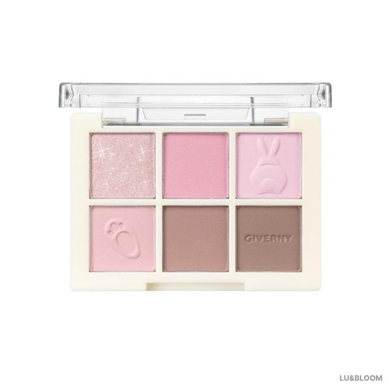 GIVERNY Soft Eye Palette 6 Colors 5g