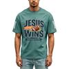 Men's Day Graphic Print Casual Crewneck Stretch Short Sleeve Top