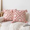 Ins Style Pink Tufted Sofa Pillow New Home Small Fresh Love Style Removable Pillow Pillow Case Combination