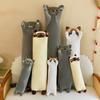 Cat Island Long Pillow: Big Face Cat Cushion
