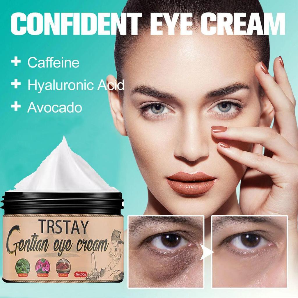 Eye Cream That Reduces Pigmentation and Brightens the Skin, Is Gentle and Non-irritating, Leaving the Skin Soft and Delicate