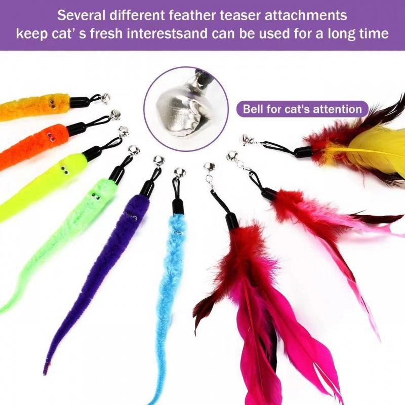 7-13pcs Pet Toy Combination Set Teasing Cat and Dog Interactive Supplies Multiple Pet Bite Toys