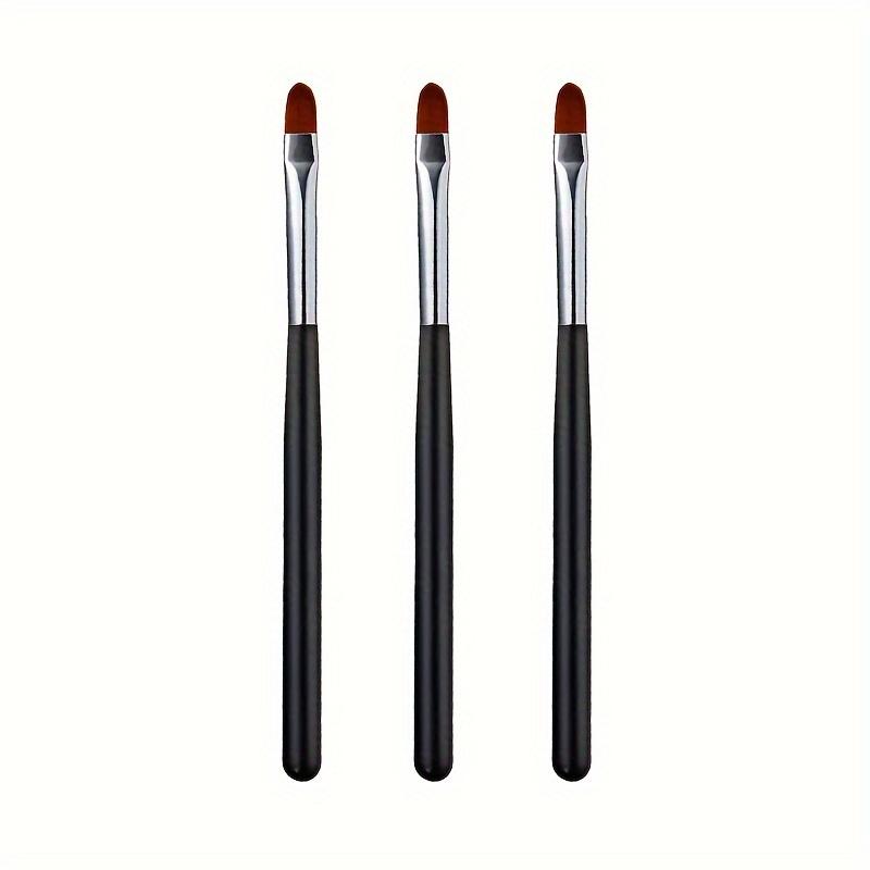 1pc Round Head Nail Pen Gel Extension Brush for DIY Manicure, Acrylic Coating Tool, Unscented, Nail Art Accessory, Nail Art Brush