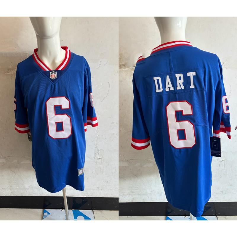 New York Giants Retro Football Jersey Short Sleeve Fan Apparel Sportswear Men