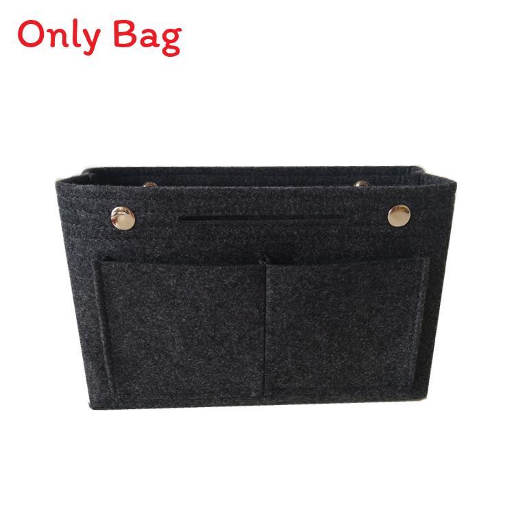 Makeup Organizer Bag With Non Woven Fabric For Travel And Desktop Storage
