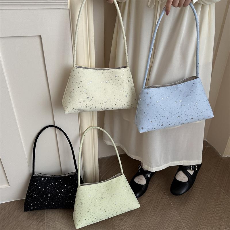 Largecapacity Underarm Bag, Spring New Commuter Bag, Sparkling Trendy Portable Shoulder Bag