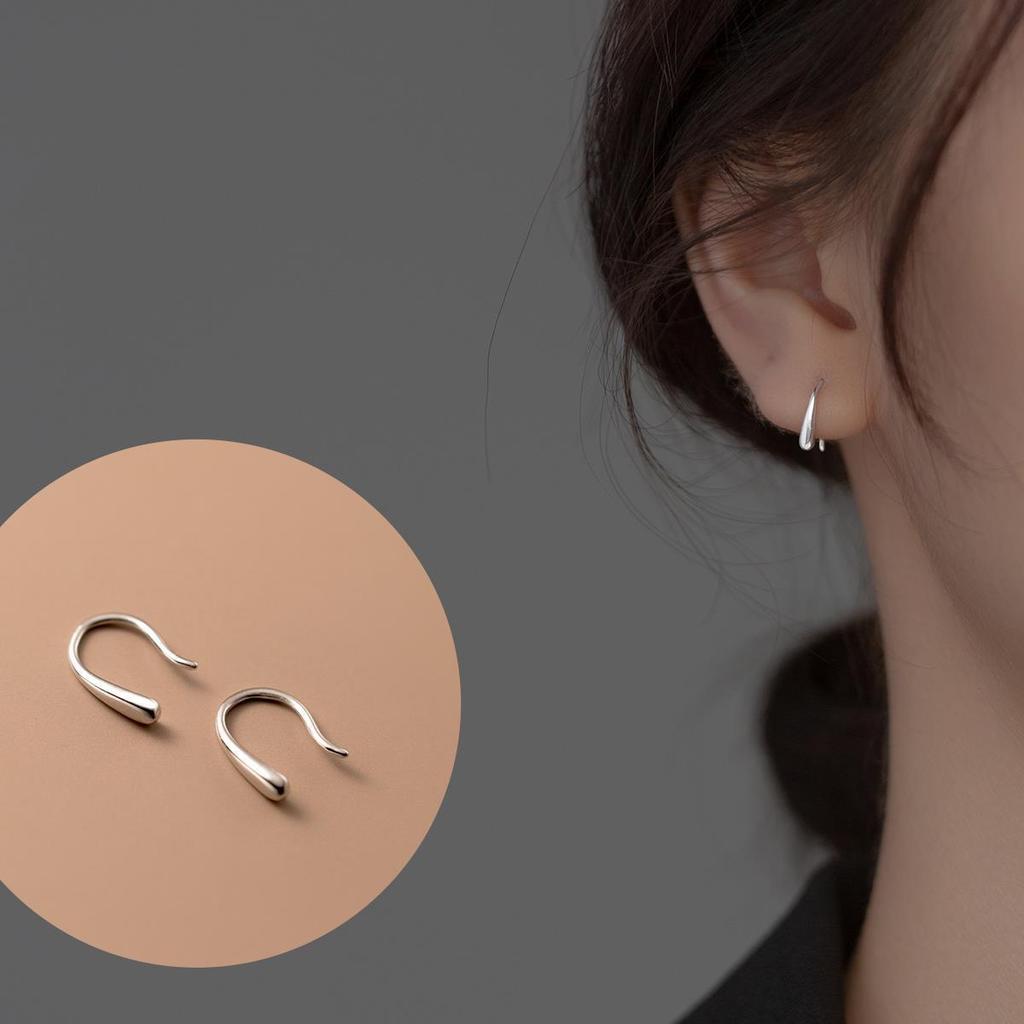 Elegant Water Drop Earrings for Women - Unique Korean Hip Hop Design