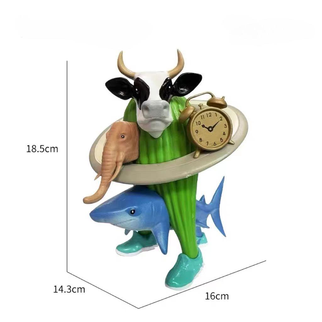 Włoska Figurka Modelowa Tung Tung Tung Sahur Tralalero Tralala Potwór Brainrot Edycja Fusion Figurka Akcji Anime Ozdoba Zabawki