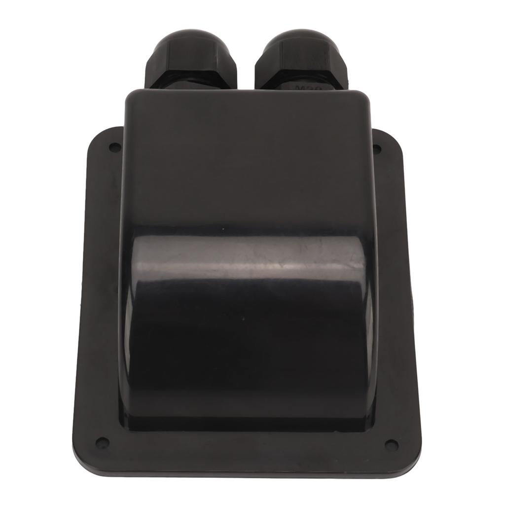 Solar Double Cable Entry Gland Box Rainproof Housing for RV Roof Boat Yacht Camping Travel Panel 6mm²‑12mm²