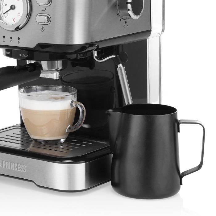 Kávovar na espresso a kapsle Princess - 20 barů - Nádržka na vodu 1,5 l
