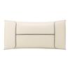 Michael Kors MK Mercer Solid Letter Logo Vintage Litchi Grain Leather Accordion Bag Women Handbags Cream 35S1GM9M2L-289