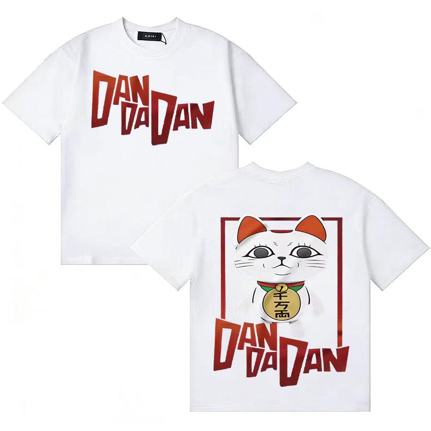 Japanese Unisexga Dandadan Tshirt Hipster Unisexs Women Hip Hop Tshirts Summer High Quality Casual Cozy Short Sleeve T Shirt Unisex