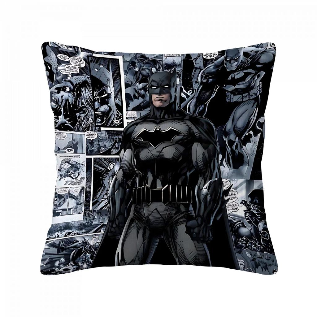 Batman Things for the Room Throw Pillow Cases Cover Decorative Pillows Interior Decoration Personalized Gifts Home Decorations