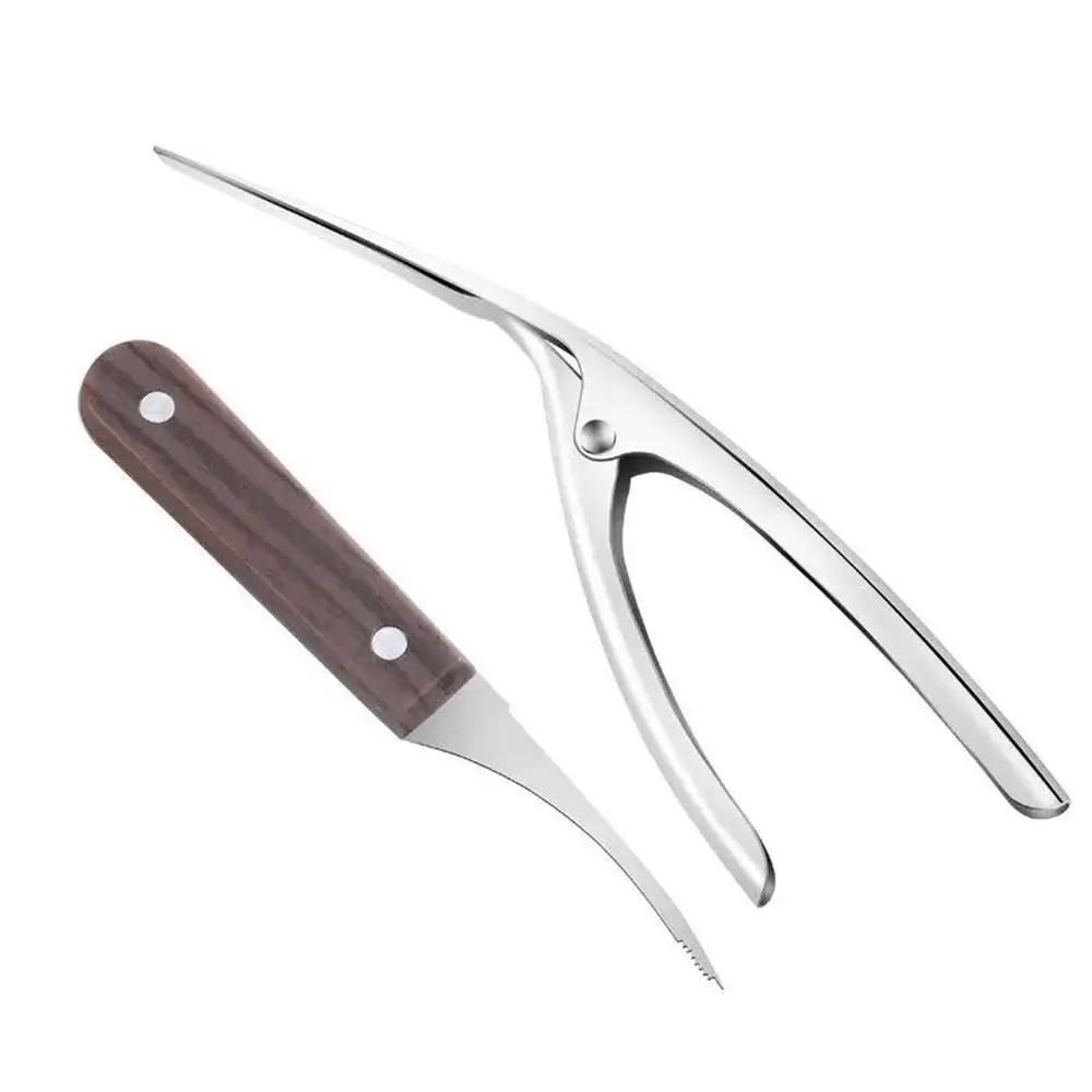 

Новости 2 шт. Нержавеющая сталь для снятия креветок, устройство для удаления линий креветок, чистка, пилинг, инструменты для морепродуктов, кухонные принадлежности