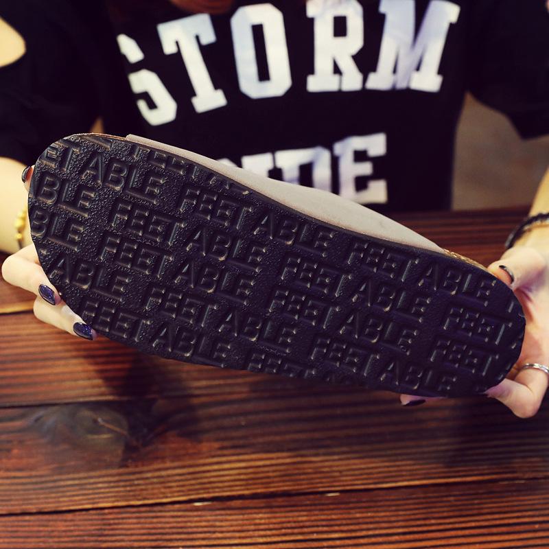 Fashion 2025 New Men's Leather Mule Clogs Slippers High Quality Soft Cork Two Buckle Slides Footwear For Men Women Unisex 35-46