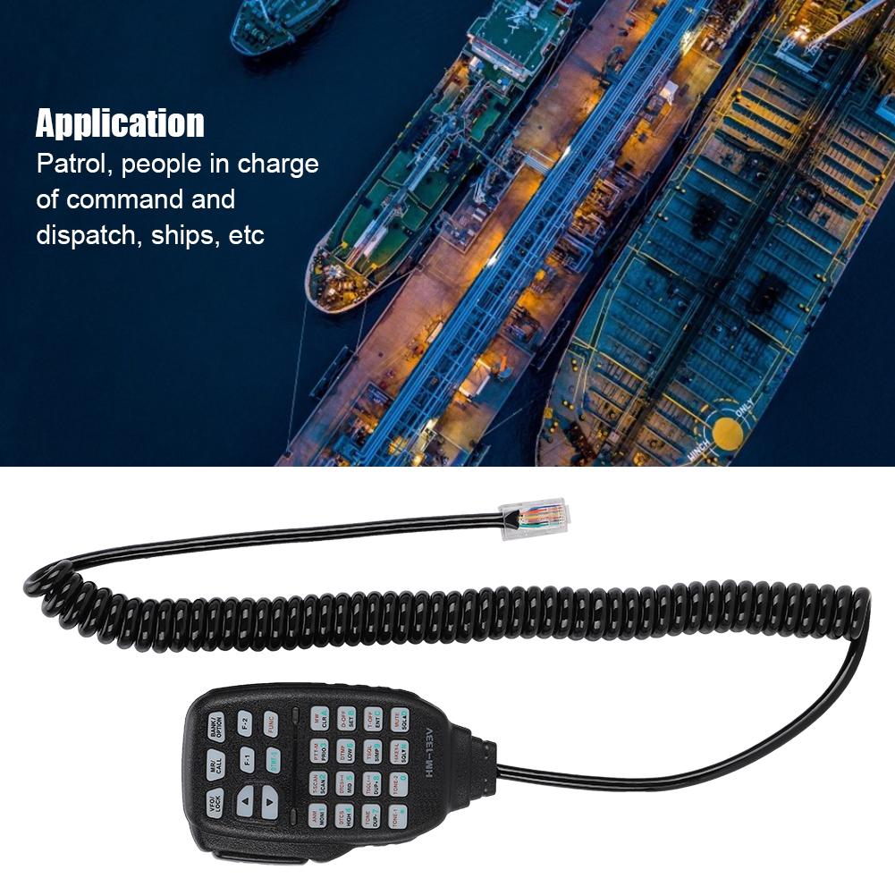 HM-133V Car Ship Mobile Hand Mic for ICOM ID-800H ID-880H IC-2800H IC-2820H IC V8000