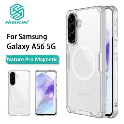 NILLKIN For Nillkin for Samsung Galaxy A56 5G Phone Case Nature TPU Pro Magnetic Back Cover Slim Silicone Case