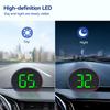 Car GPS Speedometer HUD Head-up Display Digital Speed Meter with KMH MPH Dispaly Plug and Play For Truck Auto Part Accessories