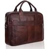 Men's Leather Bag Tizano Tm02 Chocolate