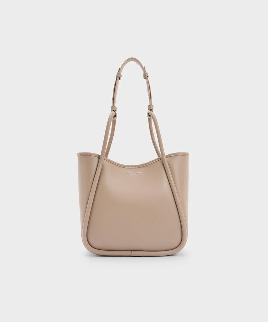 Charles & Keith Mini Layla Tubular Tote Bag 4 Colors Ck2-30782647