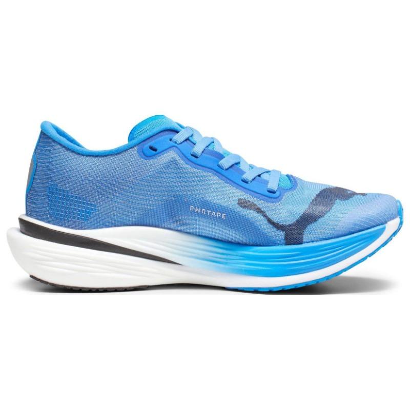 Puma Deviate Nitro Elite 2 Women's Low-Top Running Shoes Red Blue 377787-02