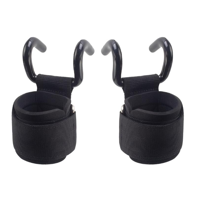 Pull Up Hook Strap Grip Wrist Strap Weight Lifting Hook Wrist Wrap Lifting Hook Power Hook Wrist Strap Nonslip Pull Hook