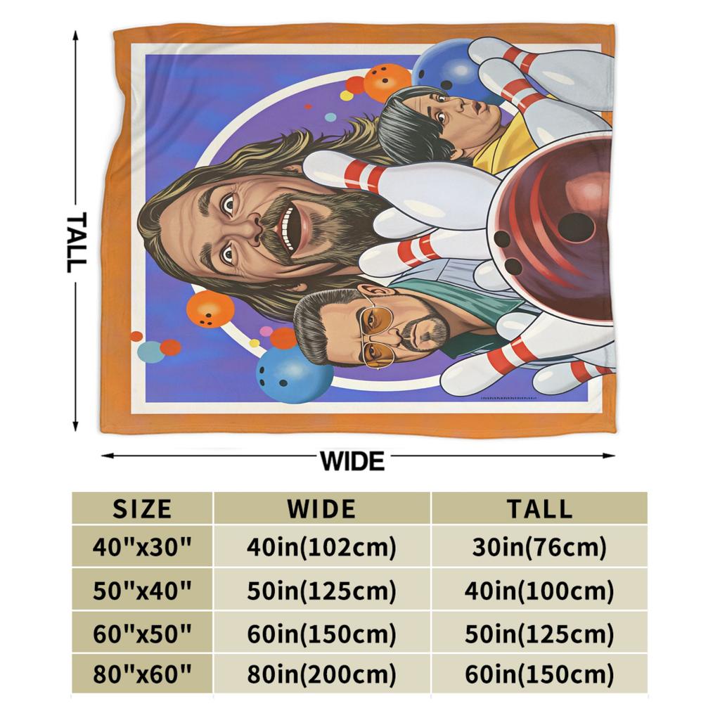 The Dude Big Lebowski  Blanket Quality Soft  Bedding Throws Winter Child Couch Chair Aesthetic Bedspread
