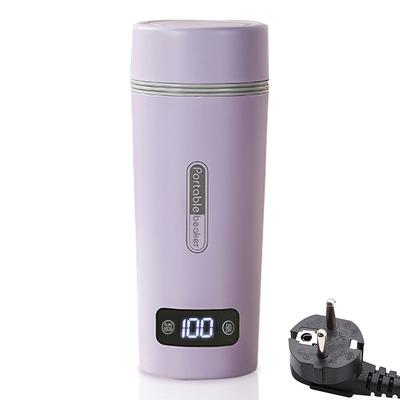 Portable Electric Kettle for Boiling Water 300W 350ml Stainless Steel Anti-Spill Leak Proof