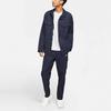 Nike Sportswear Logo Embroidered Straight Leg High Waist Sports Pants Men Bottoms Blue DD5207-410