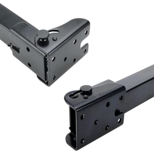 Uevmo Folding Table Legs, Coffee Table Stand, Sofa Legs, Iron Metal, Extendable, Furniture Hardware Accessories, Portable, Stable, Replacement for Com