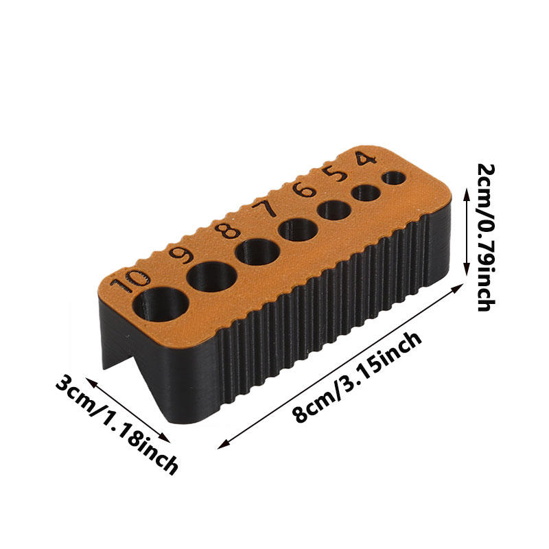 Drilling Guide Metric Drilling Guide Precise Positioning Adjustable Size For Wood Metal Plastic Professional DIY Home Improvement Drilling