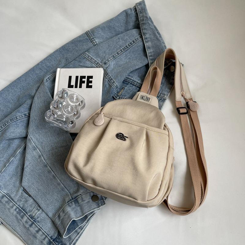 

Многосекционный, многоспинный метод, легкий туристический альпинистский маленький рюкзак 2025 новый нагрудный мешок через плечо двойного назначения хаки