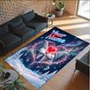 Gnome Theme Crystal Velvet Rug Personalized Custom Name Text Soft Floor Mat Home Decor