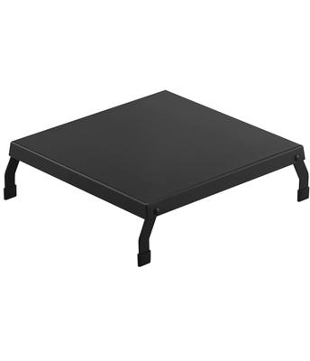Yamazaki Foldable Gas Stove Cover W27×D25.5×H7.2cm Black Compatible with 1-Burner Stoves 5110