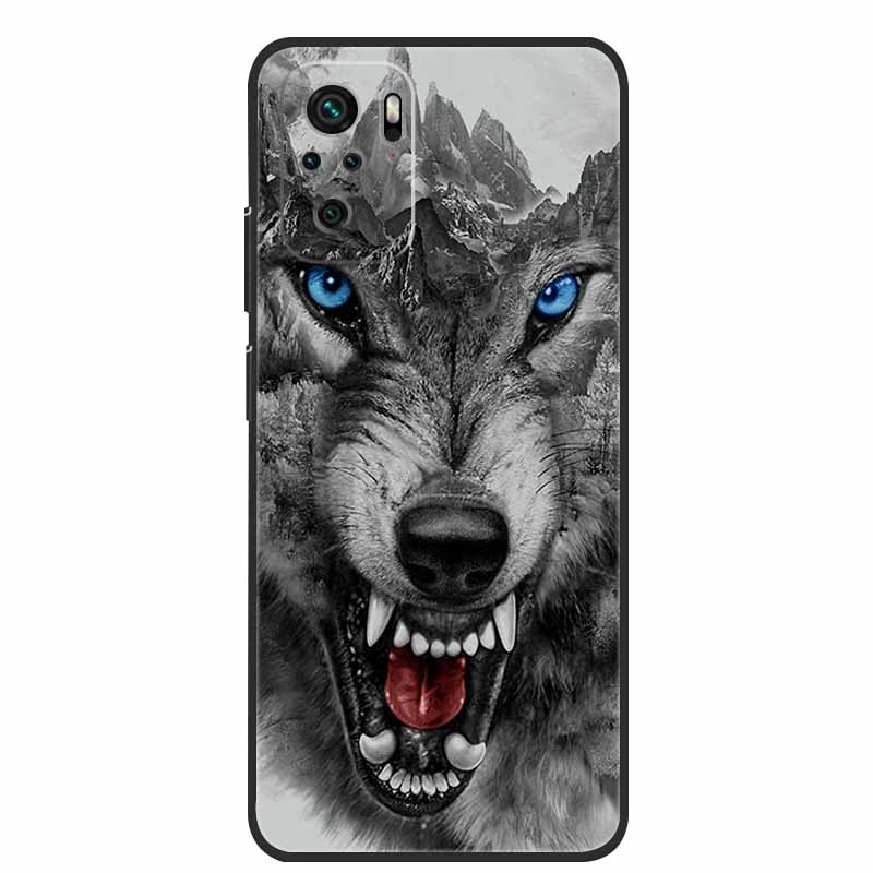 Für Xiaomi Poco M5s Hülle Luxus TPU Weiches Silikon Handy Rückseite für PocoM5s Stoßfest Blumen Niedliche Cartoon Blumen Neue Hülle