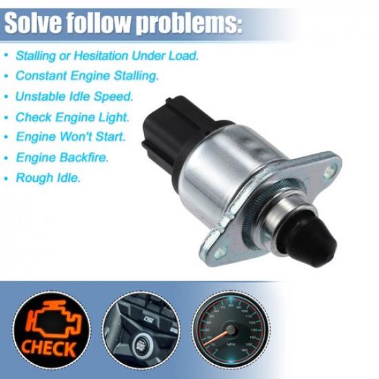 Pack (1) Car Idle Air Control Valve For Subaru Impreza GC8 2.0L 1997-1999