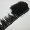 Feather1Meter Fluffy White Ostrich Feathers Trim Fringe 8-10cm Feather Ribbon for Wedding Party Sewing Dress Clothing Decoration Crafts
